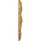 Ekena Millwork Marseille Ceiling Medallion (Fits Canopies up to 7 3/8"), Hand-Painted Iridescent Gold, 21"OD x 2"P CM21MAIGS - alternate 3
